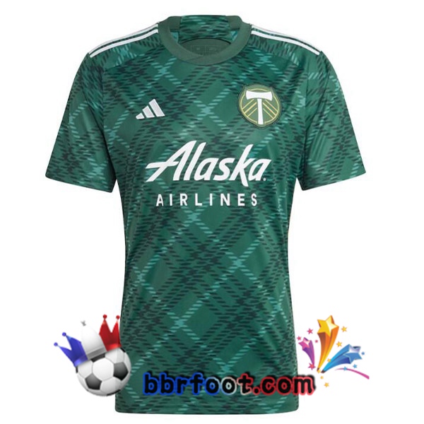 Maillot Foot Portland Timbers Domicile Vert 2023/2024