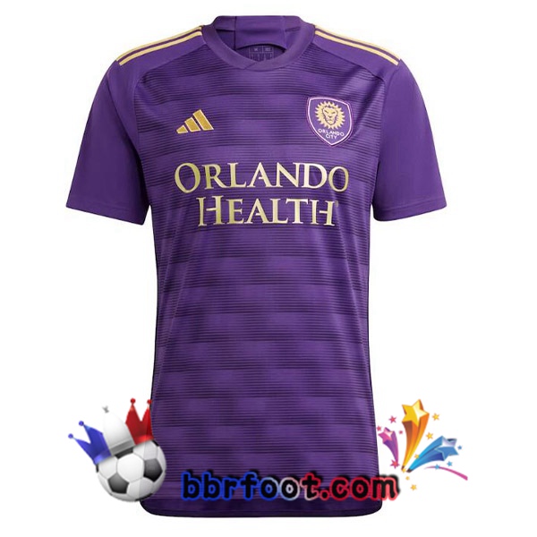 Maillot Foot Orlando City SC Domicile Pourpre 2023/2024