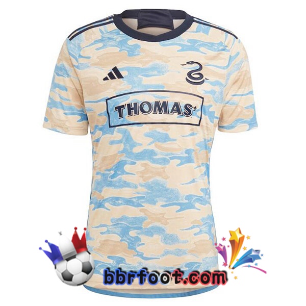 Maillot Foot Philadelphia Union Exterieur Rose 2023/2024