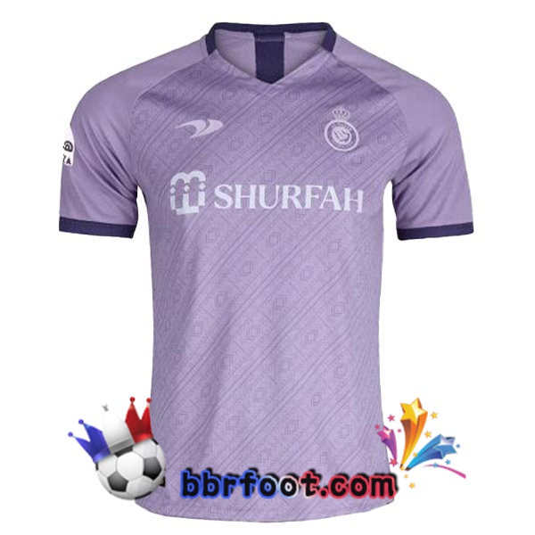 Maillot Foot Al-Nassr FC Quatrieme Pourpre 2022/2023