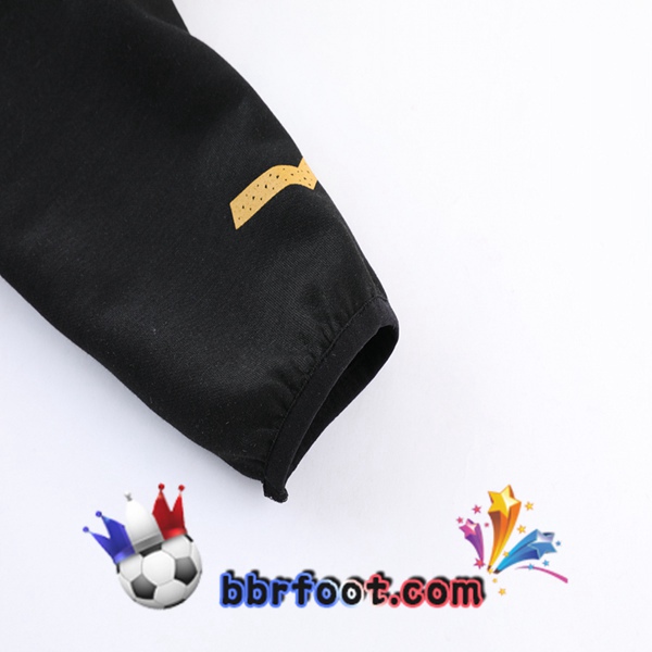 Veste A Capuche Survetement Foot Marseille OM Noir 2023/2024