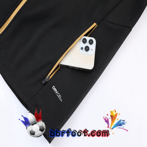 Veste A Capuche Survetement Foot Marseille OM Noir 2023/2024