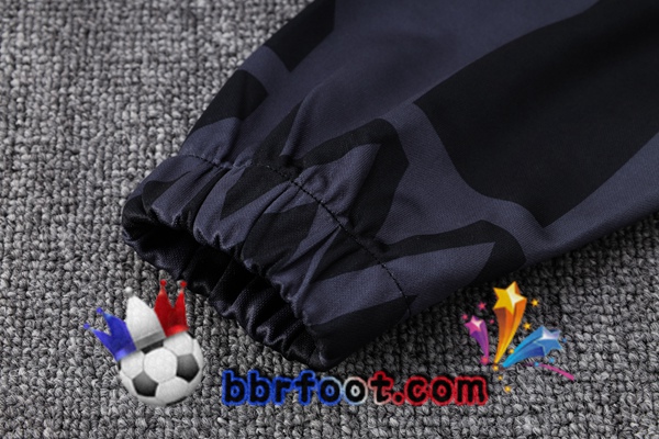 Veste Survetement Foot AC Milan Noir 2023/2024