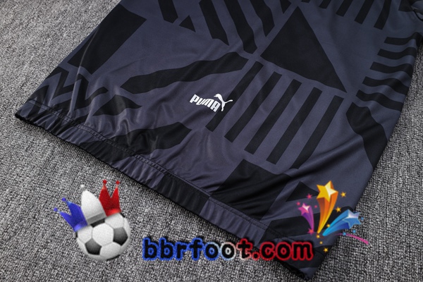 Veste Survetement Foot AC Milan Noir 2023/2024
