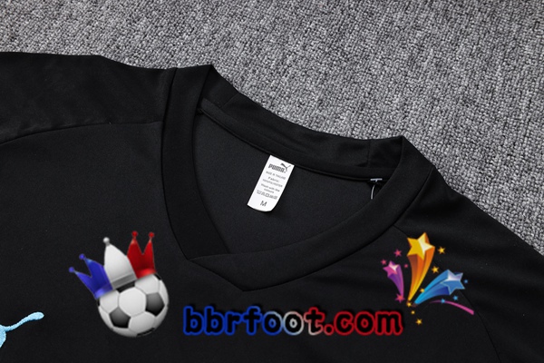 Training T-Shirts Manchester City + Shorts Noir 2023/2024