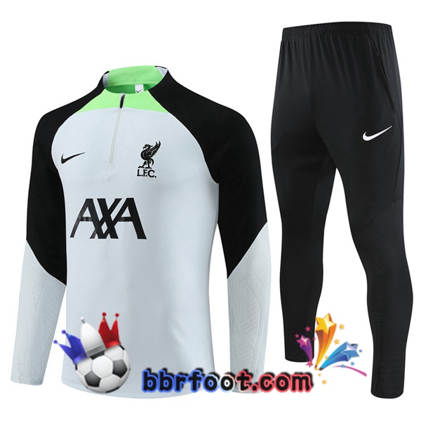 Survetement Foot FC Liverpool Gris 2023/2024