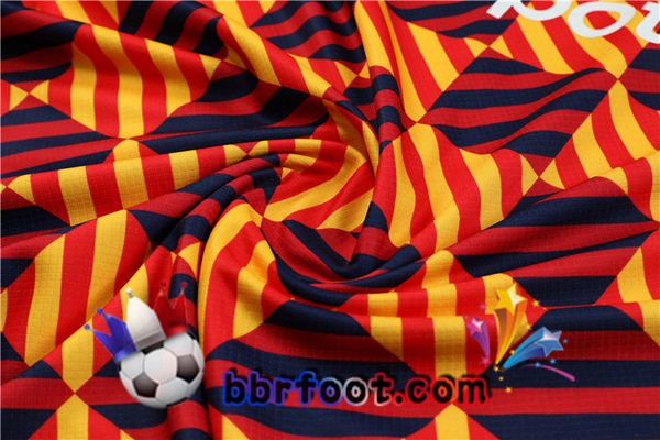 Training T-Shirts FC Barcelone + Shorts Jaune 2023/2024