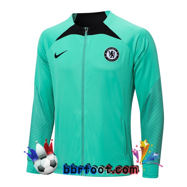 Veste Foot FC Chelsea Vert 2023/2024