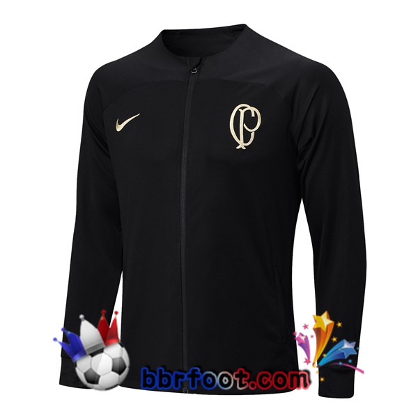 Veste Foot Corinthians Noir 2023/2024