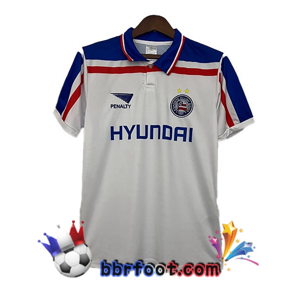 Maillot Foot EC Bahia Retro Domicile Blanc 1998