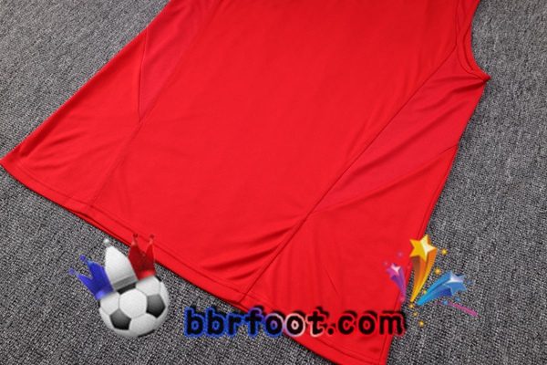 Gilet Foot Flamengo + Shorts Rouge 2023/2024