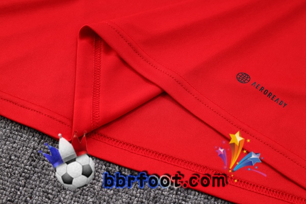 Gilet Foot Flamengo + Shorts Rouge 2023/2024