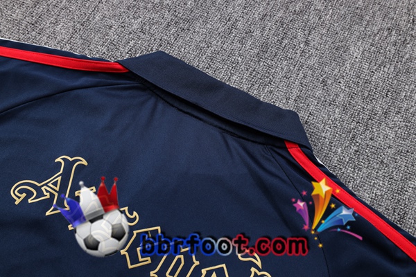 Polo Foot Arsenal + Pantalon Bleu Royal 2023/2024