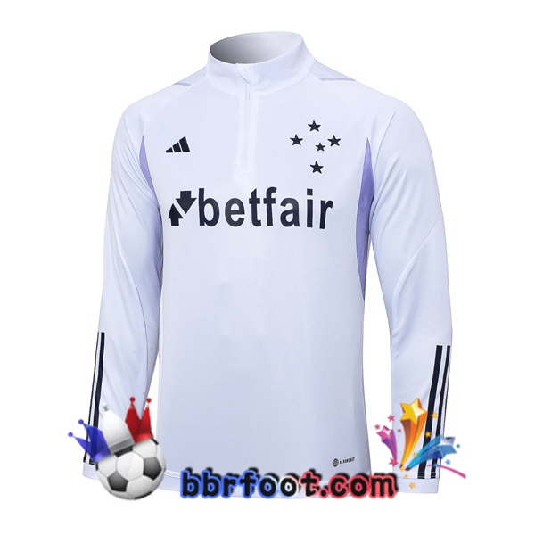 Sweatshirts Homme Cruzeiro EC Blanc 2023/2024