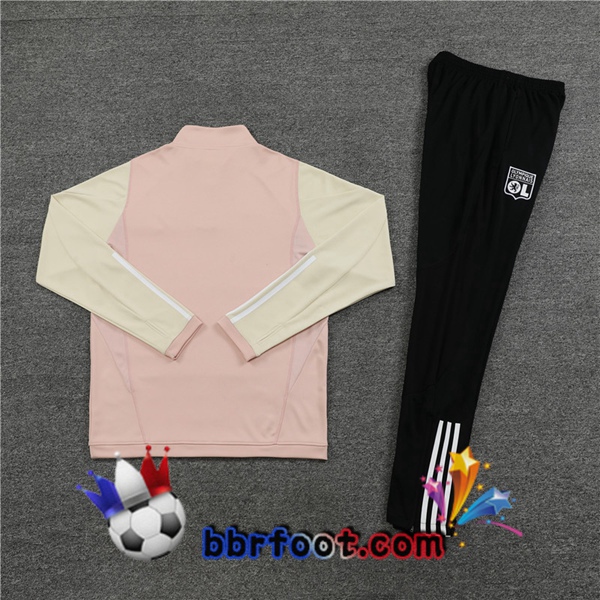 Survetement Foot Lyon OL Rose 2023/2024