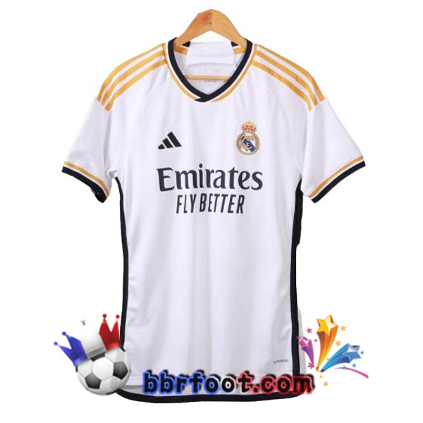 Maillot Foot Real Madrid Domicile Blanc Version Fuite 2023/2024