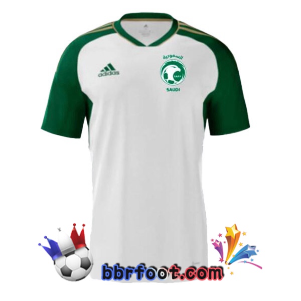 Maillots Equipe De Arabie saoudite Exterieur Blanc 2023/2024