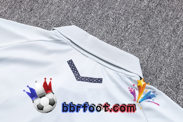 Polo Foot Manchester City + Pantalon Blanc 2023/2024