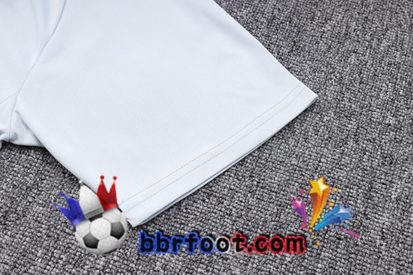 Polo Foot Manchester City + Pantalon Blanc 2023/2024