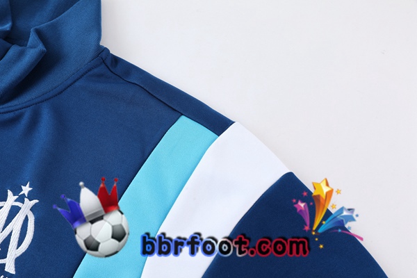 Veste Survetement Foot Marseille OM Bleu Royal 2023/2024