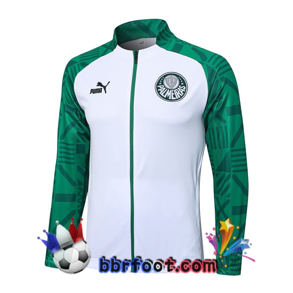 Veste Foot Palmeiras Blanc 2023/2024