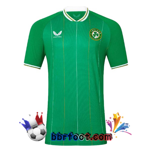 Maillots Equipe De Irlande Domicile Vert 2023/2024