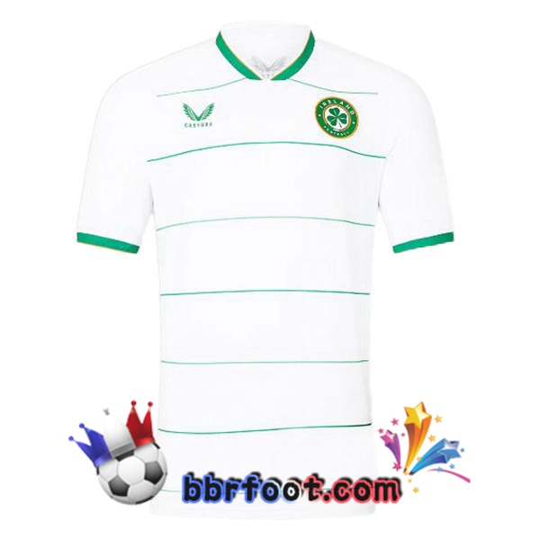 Maillots Equipe De Irlande Exterieur Blanc 2023/2024
