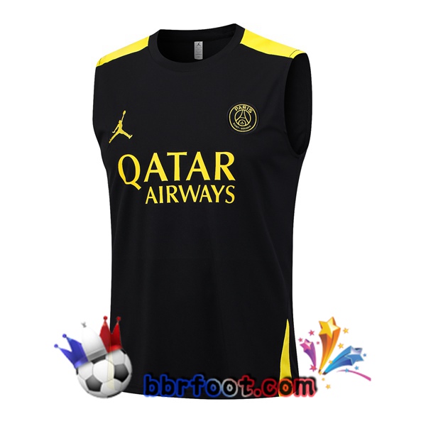 Gilet Foot Paris PSG Noir 2023/2024