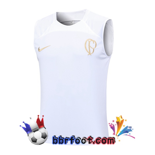 Gilet Foot Corinthians Blanc 2023/2024