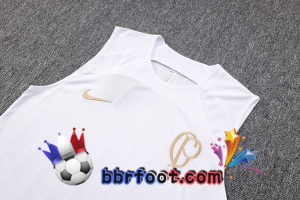 Gilet Foot Corinthians + Shorts Blanc 2023/2024