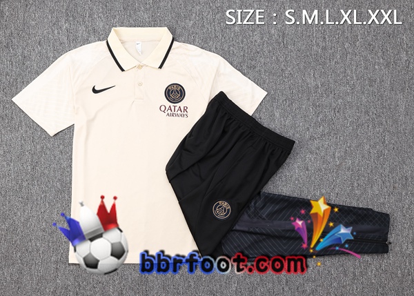 Polo Foot Paris PSG + Pantalon Marron 2023/2024