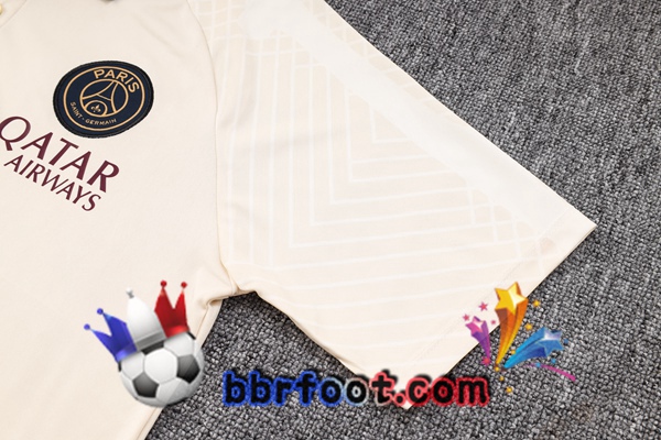 Polo Foot Paris PSG + Pantalon Marron 2023/2024