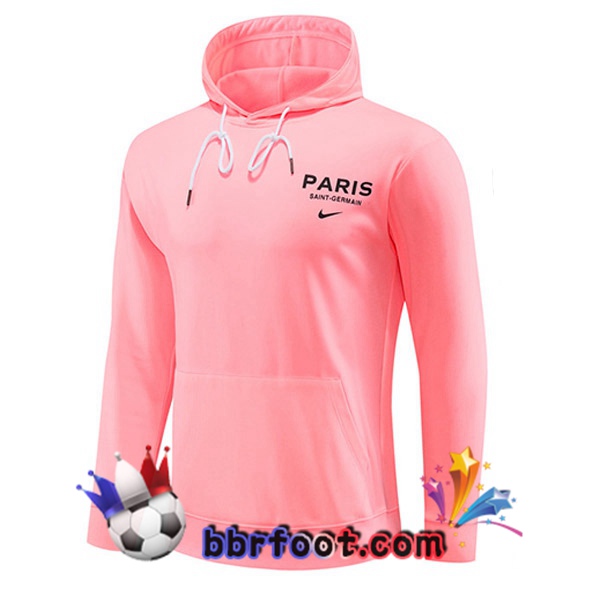 Sweatshirt à Capuche Paris PSG Rose 2023/2024