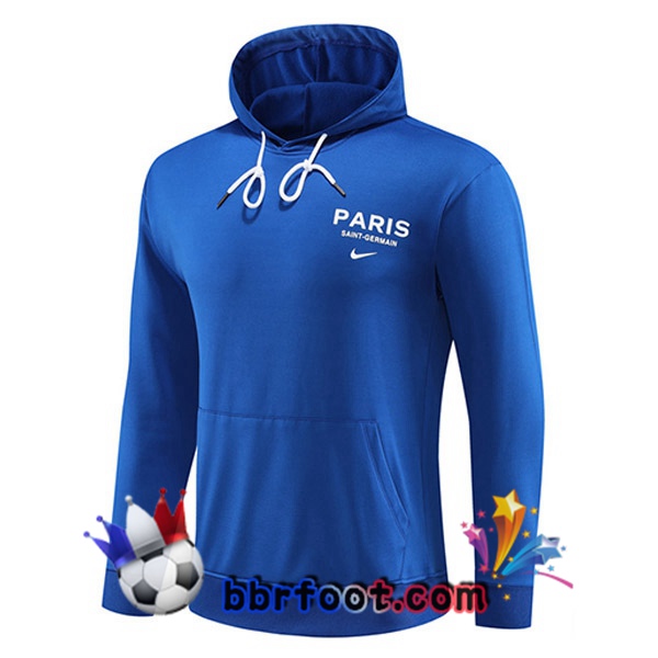 Sweatshirt à Capuche Paris PSG Bleu 2023/2024