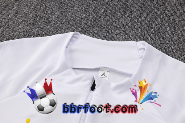 Survetement Foot Paris PSG Blanc 2023/2024