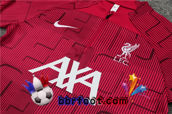 Survetement Foot FC Liverpool Rouge 2023/2024