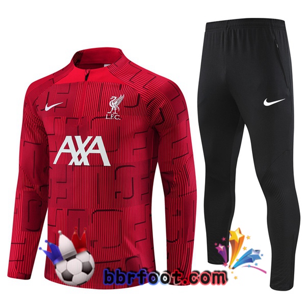 Survetement Foot FC Liverpool Rouge 2023/2024