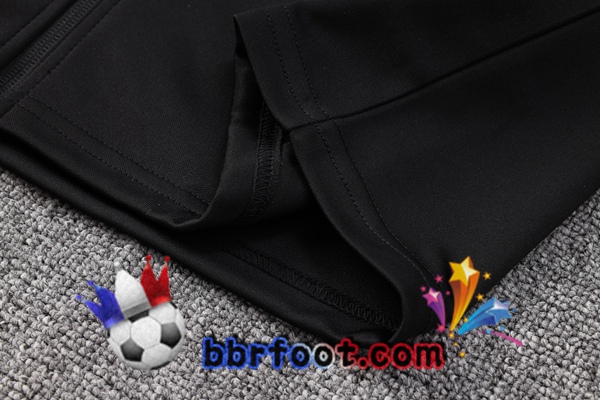 Veste Survetement Foot Paris PSG Noir 2023/2024