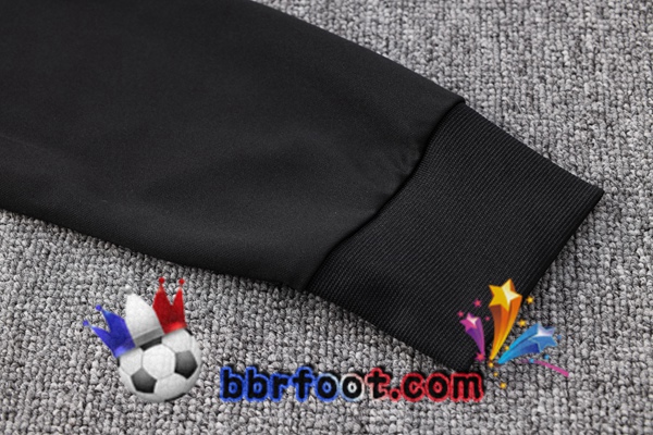 Veste Survetement Foot Paris PSG Noir 2023/2024