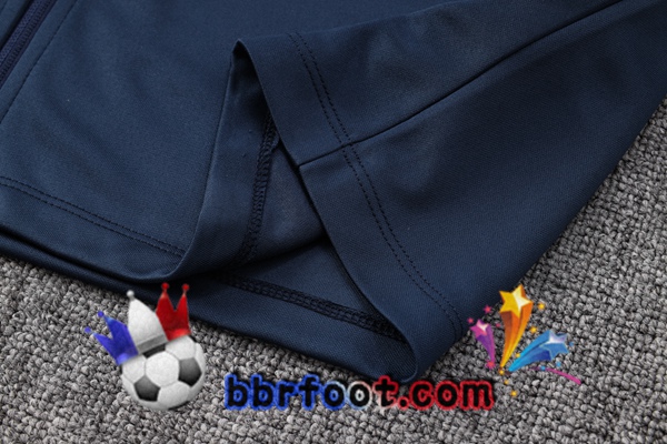Veste Survetement Foot Paris PSG Bleu 2023/2024