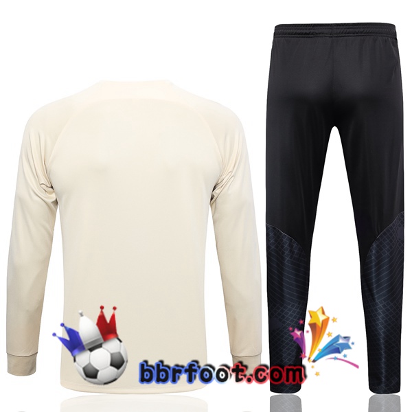 Veste Survetement Foot Paris PSG Marron 2023/2024
