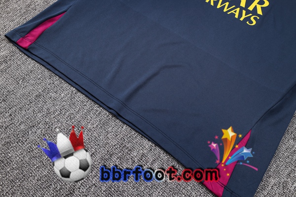 Training T-Shirts Paris PSG + Shorts Bleu Royal 2023/2024