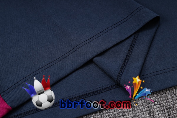 Training T-Shirts Paris PSG + Shorts Bleu Royal 2023/2024