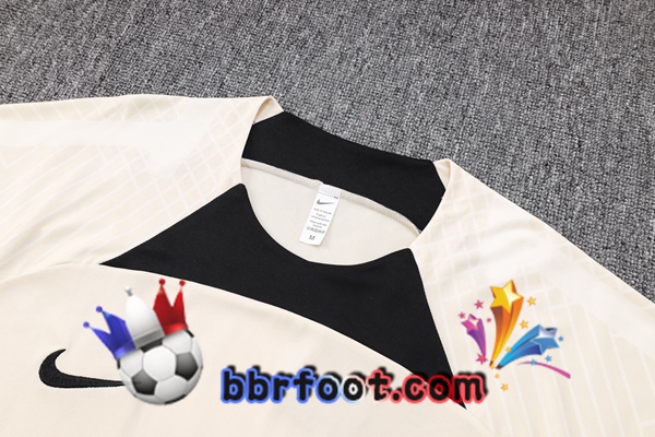 Training T-Shirts Paris PSG + Shorts Marron 2023/2024