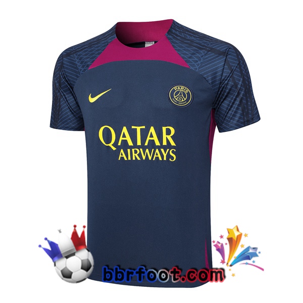 Training T-Shirts Paris PSG Bleu Royal 2023/2024