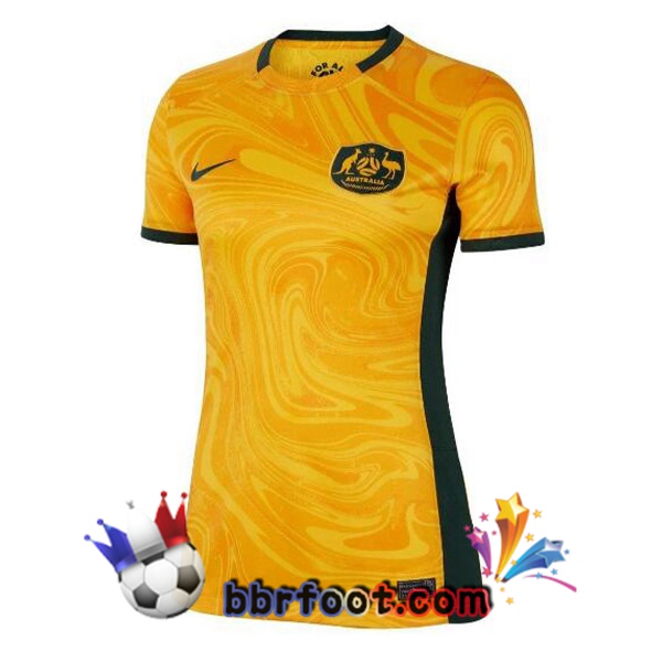Maillots Equipe De Australie Femme Domicile Orange 2023/2024