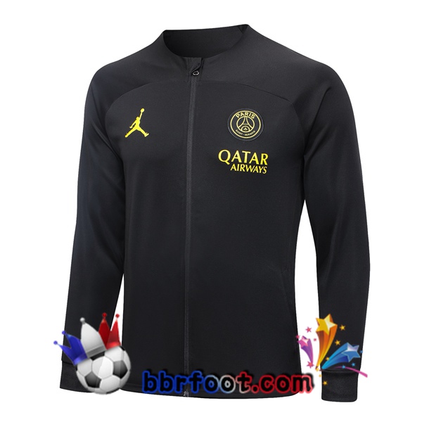 Veste Foot Paris PSG Noir 2023/2024