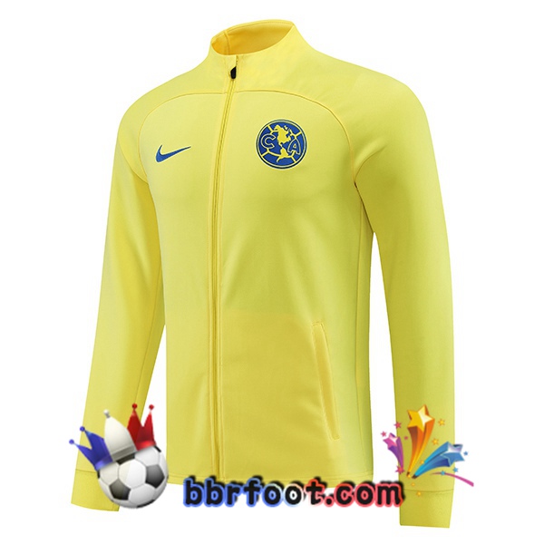 Veste Foot Club America Jaune 2023/2024