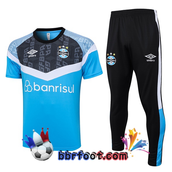 Training T-Shirts Gremio + Pantalon Bleu 2023/2024
