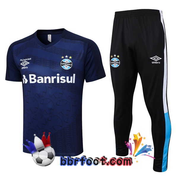 Training T-Shirts Gremio + Pantalon Bleu Royal 2023/2024